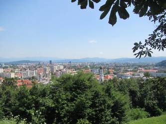 View from the Ljubljana Castle