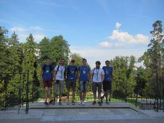 CEOI17 Delegation in Tivoli Parc