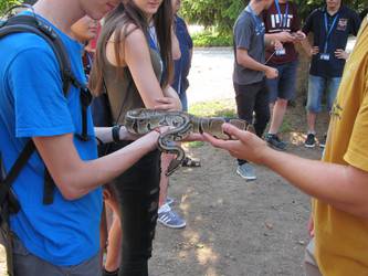 Elias with the python