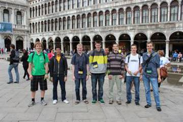Gruppenfoto in Venedig