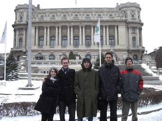 Gruppenfoto in Bukarest