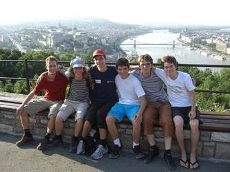 Gruppenfoto in Budapest