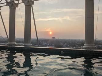 The view from the Pool