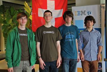 Das CEOI Team im Finaltag